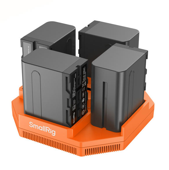شارژر 4 تایی اسمال ریگ NP-F 4-Channel Camera Battery Charger/نماکم