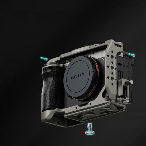 کیت کیج سبک وزن Half Cage تیلتا برای دوربین سونی a7C II و a7CR/نماکم