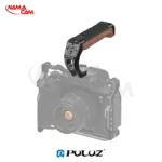 دسته فلزی و چوبی کیج دوربین - پلوز Metal Wooden Top Handle with Cold Shoe/نماکم