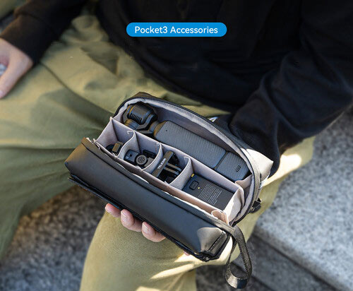 کیف پاکت 3 کمبو و دوربین های ورزشی - تلسین - Bag for DJI Pocket 3/نماکم