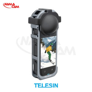 محافظ و فریم فلزی اینستا360 X5 – تلسین – Full Cage Protection for Insta360 X5