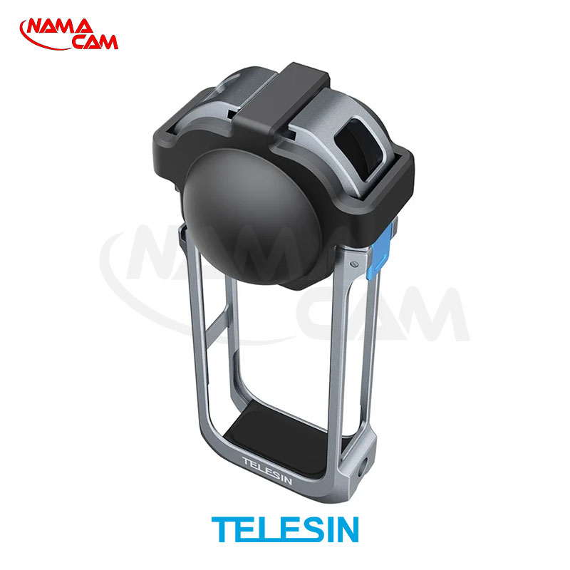 محافظ و فریم فلزی اینستا360 X5 تلسین - Full Cage Protection for Insta360 X5/نماکم