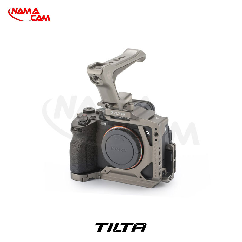 کیت کیج سبک وزن تیلتا Half Cage به همراه صفحه پایه LWS 15 میلی‌متری برای سونی a7R V/نماکم