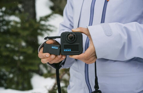 GoPro Dual-Battery Charger with Enduro Batteries for MAX2/نماکم