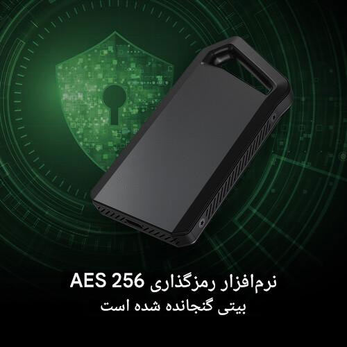هارد اکسترنال 1 ترابایت SSD لکسار – Lexar 1TB Professional SL600/نماکم