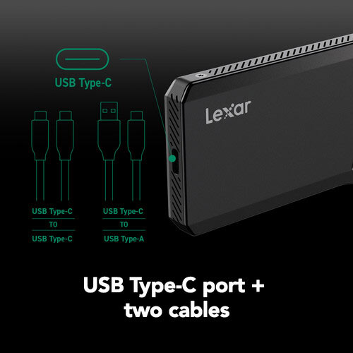 هارد اکسترنال 1 ترابایت SSD لکسار – Lexar 1TB Professional SL600/نماکم