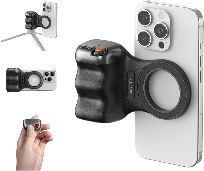 هندل و دسته شاتر مگنتی موبایل ورژن 2 – تلسین – Fun Shot Magnetic Grip 2/نماکم