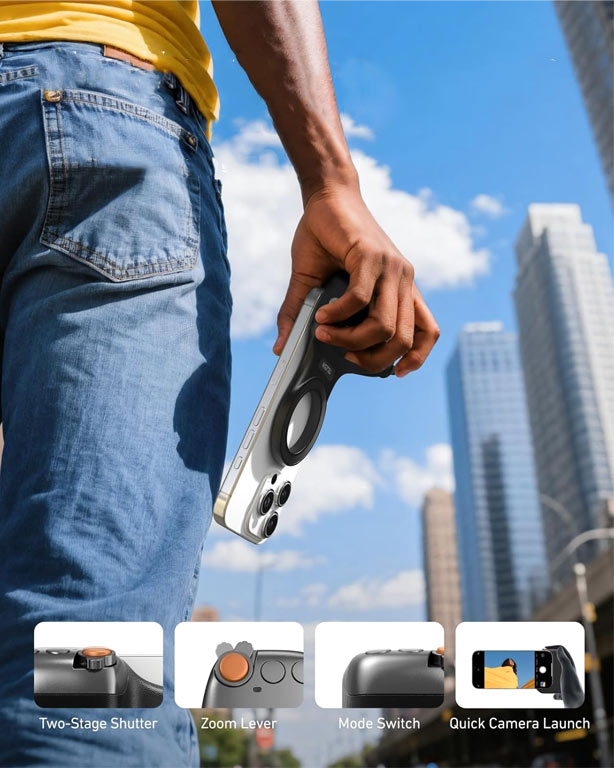 هندل و دسته شاتر مگنتی موبایل ورژن 2 – تلسین – Fun Shot Magnetic Grip 2/نماکم