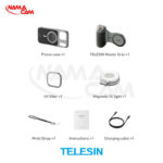 دسته شاتر عکاسی آیفون 17 پرو مکس کمبو - TELESIN Master Grip for iPhone/نماکم