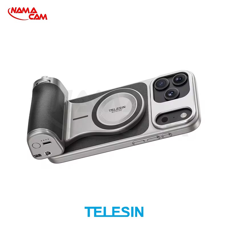 دسته شاتر عکاسی آیفون 17 پرو مکس - TELESIN Master Grip for iPhone/نماکم