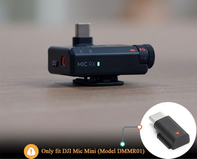 آداپتور تلفن همراه DJI Mic Mini ( تایپ سی )/نماکم