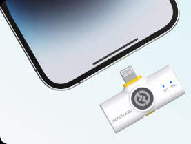 گیرنده لایتینگ هالی‌لند لارک M2 – اصلی–Receiver with Lightning Connector for iOS Devices/نماکم