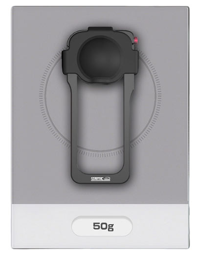 فریم فلزی و کیج با پوشش لنز استار برای اینستا360 X5/نماکم