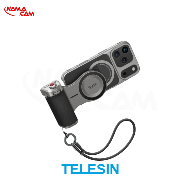 دسته شاتر عکاسی آیفون 17 پرو کمبو - TELESIN Master Grip for iPhone/نماکم