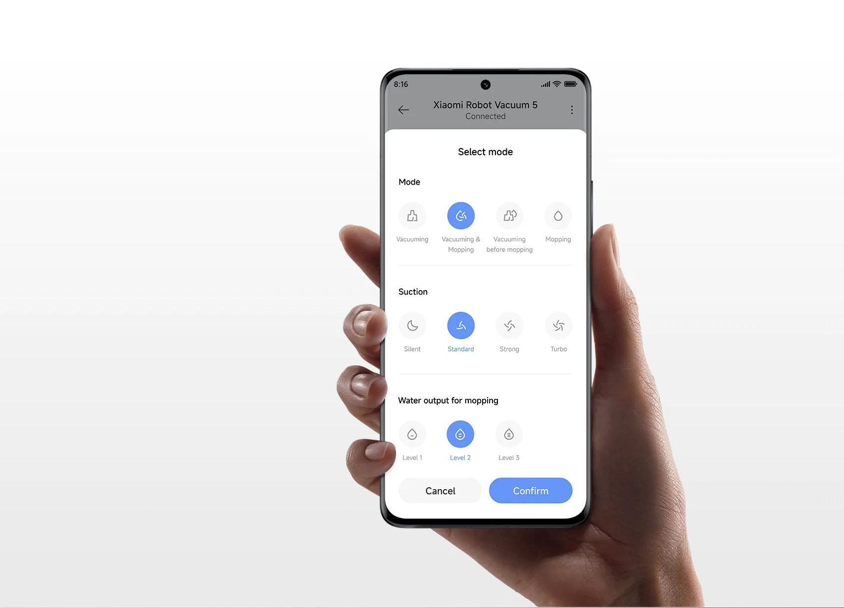 جارو رباتی شیائومی وکوم5/نماکم