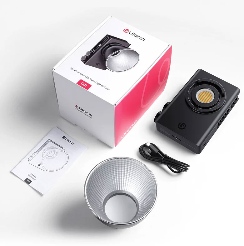ویدئو لایت جیبی 100 وات اولانزی-COB Light/نماکم