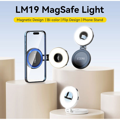 رینگ لایت مغناطیسی موبایل اولانزی – Ulanzi LM19 Magsafe Led Light/نماکم