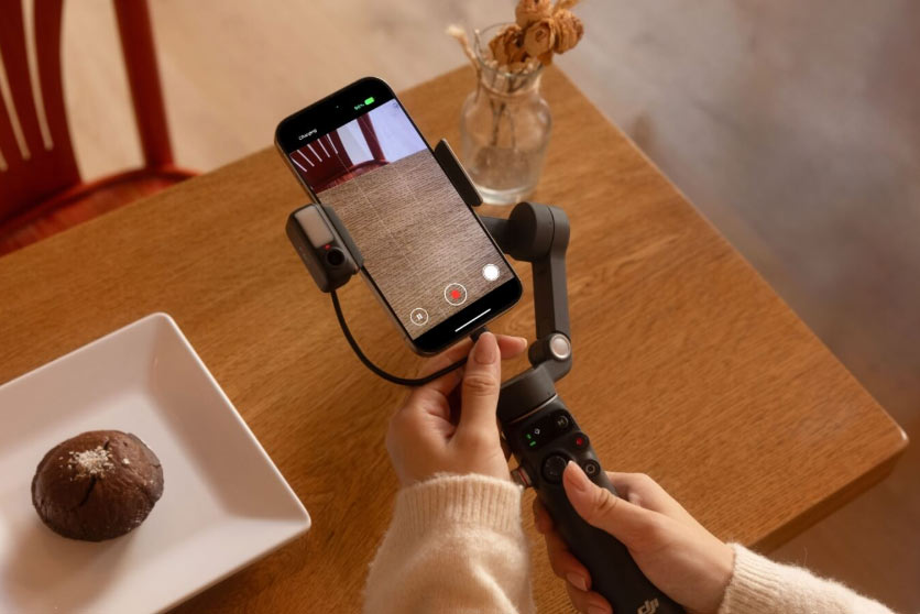 لرزشگیر اسمو موبایل 8 – DJI Osmo Mobile 8/نماکم