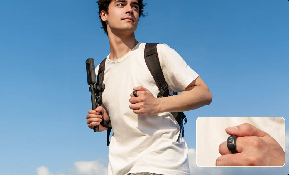 ریموت کنترل از راه دور انگشتری اینستا360 برای GO Ultra/X5/Ace Pro 2/نماکم