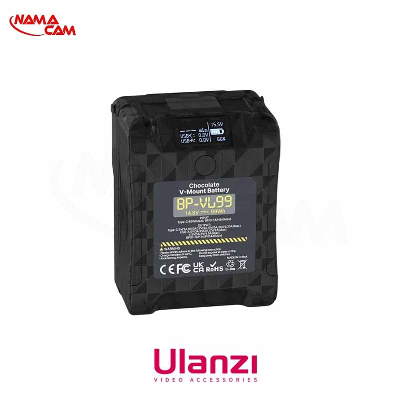ویدئو لایت 120 وات اولانزی RGB V-Mount/نماکم
