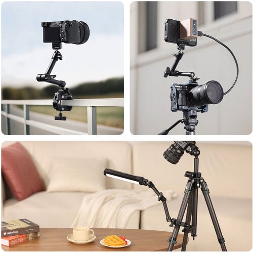 Ulanzi HD02 Magic Arm with Crab Clamp (10 inch)/نماکم