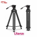 سهپایه ویدئویی آلومینیومی یولانزی MT-81 با سری روان/نماکم