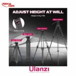 سهپایه ویدئویی آلومینیومی یولانزی MT-81 با سری روان/نماکم