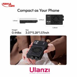 مینی پنل نور ویدئویی اولانزی PL25 دو رنگ LED/نماکم
