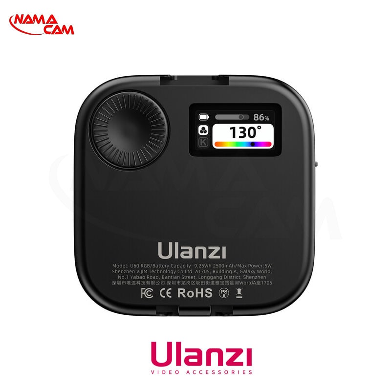 ویدئو لایت RGB پرتابل اولانزی – Ulanzi U60 RGB light/نماکم