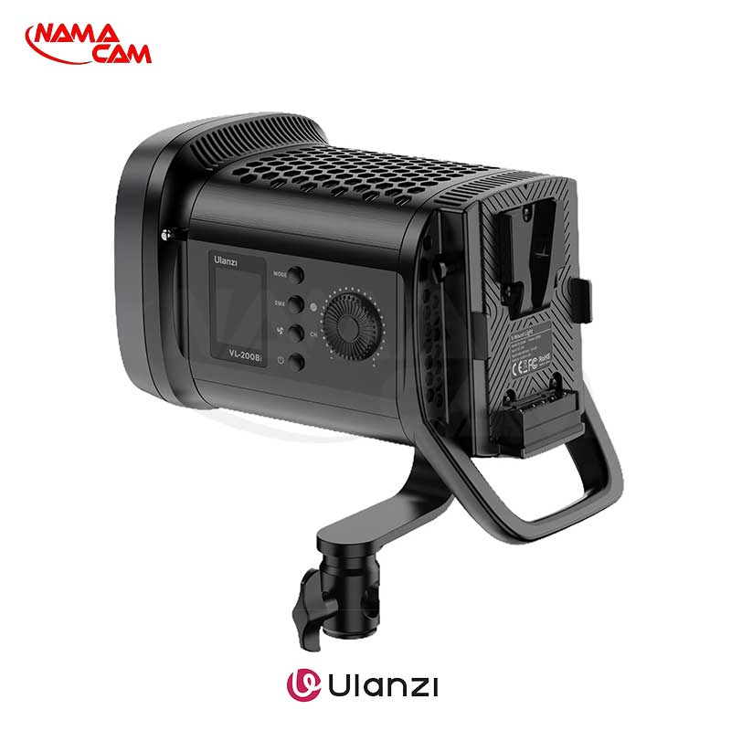 ویدئو لایت 200 وات اولانزی-دو رنگ-VL-200Bi 200W V-Mount/نماکم