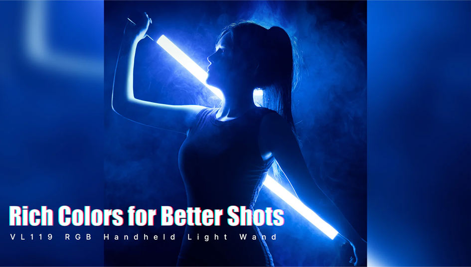 نور باتومی RGB اولانزی Ulanzi VL119 RGB LED Light Wand/نماکم