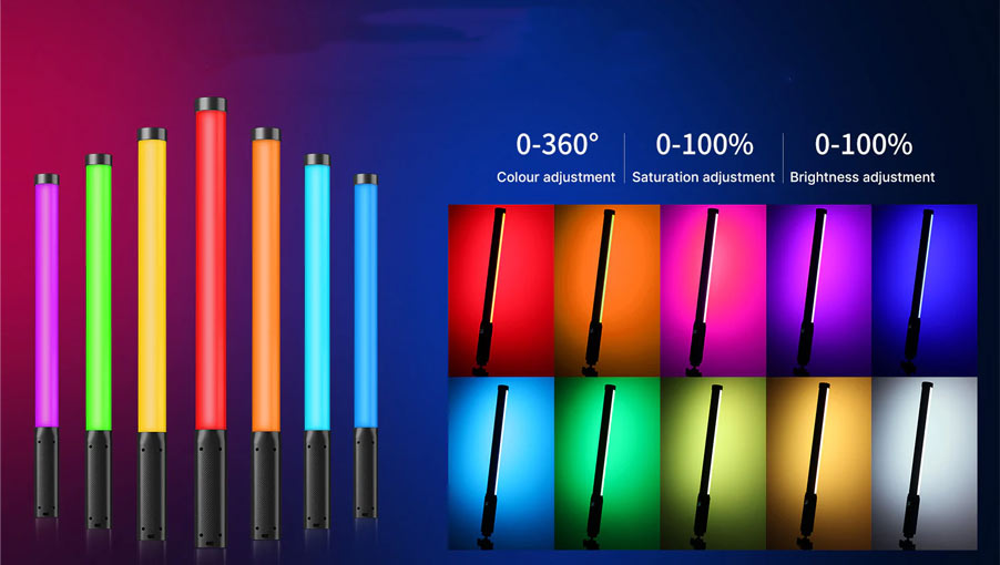 نور باتومی RGB اولانزی Ulanzi VL119 RGB LED Light Wand/نماکم