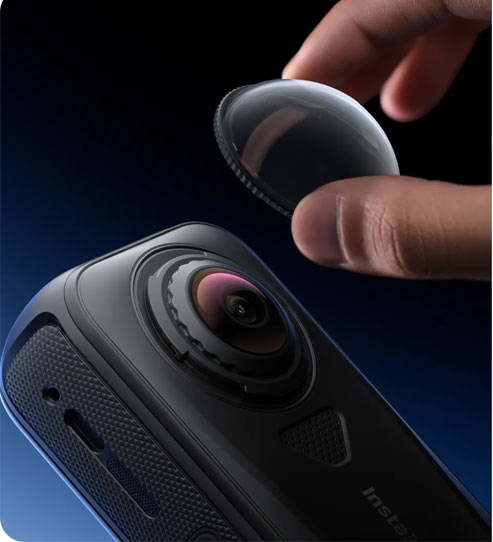 محافظ لنز insta360 X4 Air-اصلی/نماکم