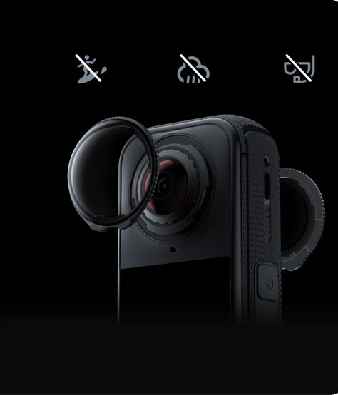 محافظ لنز insta360 X4 Air-اصلی/نماکم