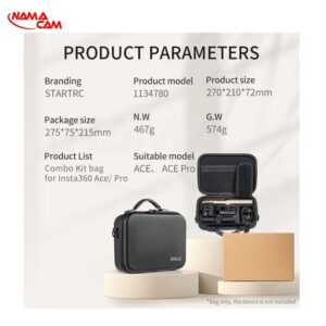 کیف اینستا360 ACE Pro و ACE - استار/نماکم