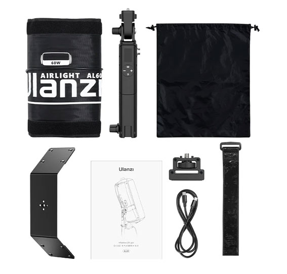 تیوب لایت بادی اولانزی Ulanzi AL60 Inflatable Bi-Color LED Air Tube Light/نماکم