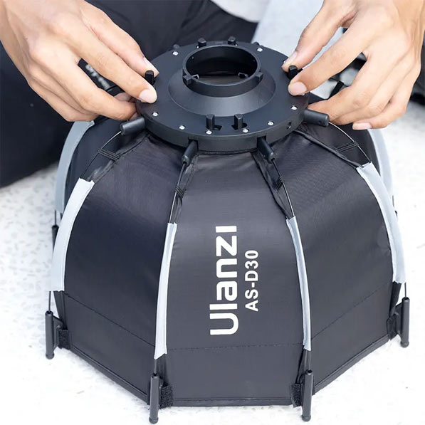 اکتاباکس اولانزی Ulanzi AS-D30 Octagonal Softbox/نماکم