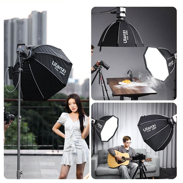 اکتاباکس اولانزی Ulanzi DS80 Octagonal 80cm Softbox/نماکم