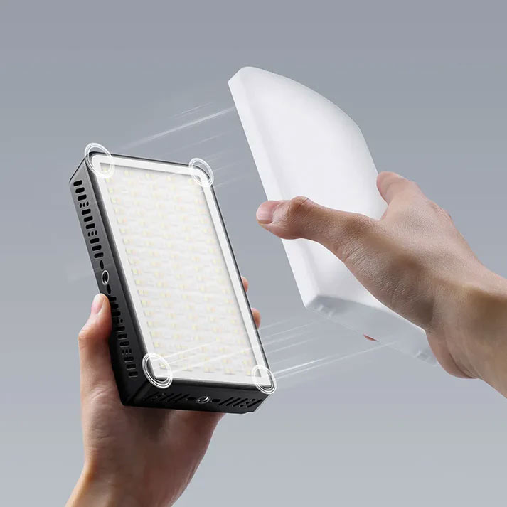 ویدیو لایت LED اولانزی LM-P40Bi دو رنگ با توان 40 وات/نماکم