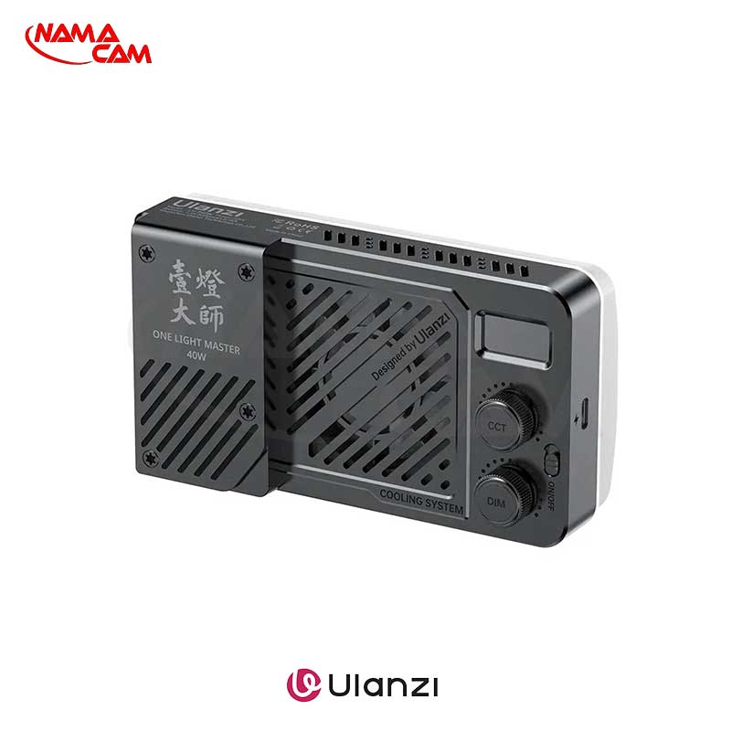 ویدیو لایت LED اولانزی LM-P40Bi دو رنگ با توان 40 وات/نماکم