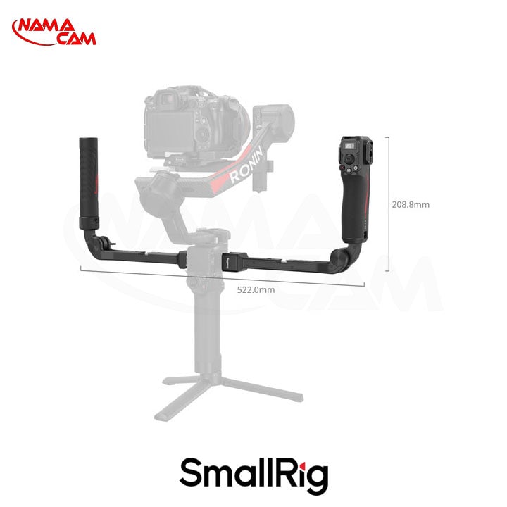 دسته دوتایی کنترل فوکوس اسمال‌ریگ برای سری DJI RS/نماکم