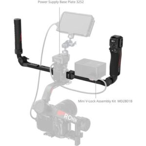 دسته دوتایی کنترل فوکوس اسمال‌ریگ برای سری DJI RS/نماکم