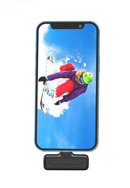 میکروفون بی سیم اولانزی لاوالیر آیفون Ulanzi J12 Wireless Lavalier Microphone for iPhone/نماکم
