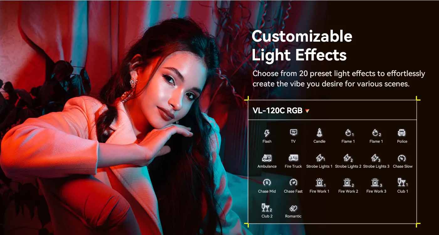 Bi-color V-Mount Video Light/نماکم
