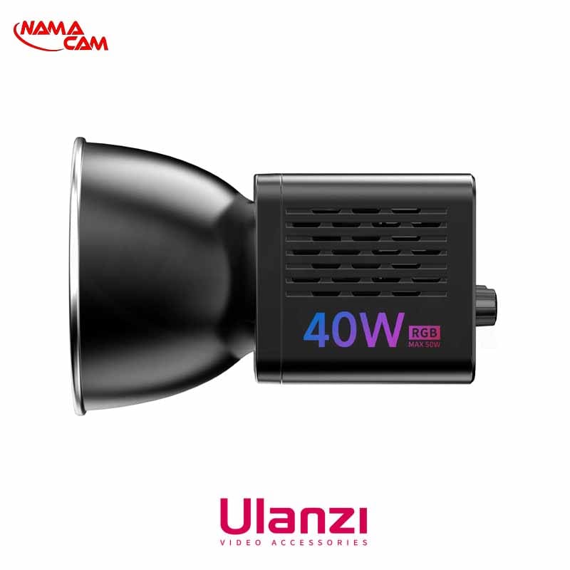 ویدئو لایت 40 وات اولانزی-قابل حمل- RGB Portable LED/نماکم