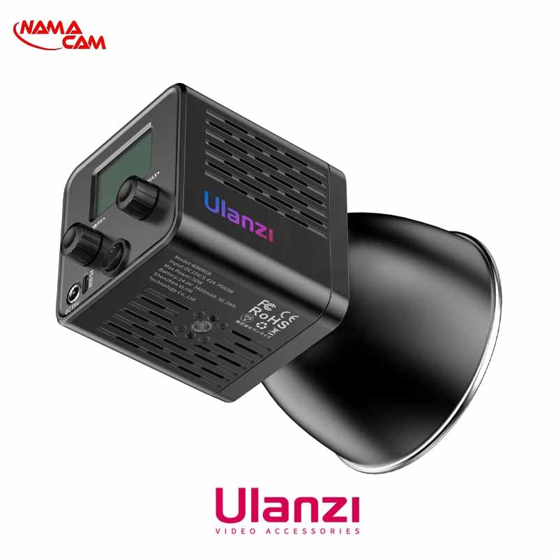 ویدئو لایت 40 وات اولانزی-قابل حمل- RGB Portable LED/نماکم