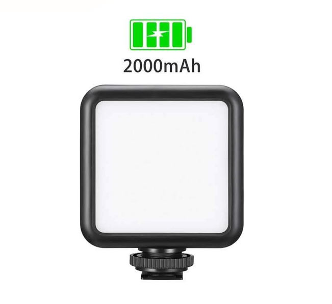 مینی ویدئو لایت LED دو رنگ اولانزی – VL49 Rechargeable Mini LED Light/نماکم