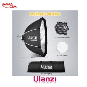 اکتاباکس اولانزی Ulanzi DS80 Octagonal 80cm Softbox/نماکم