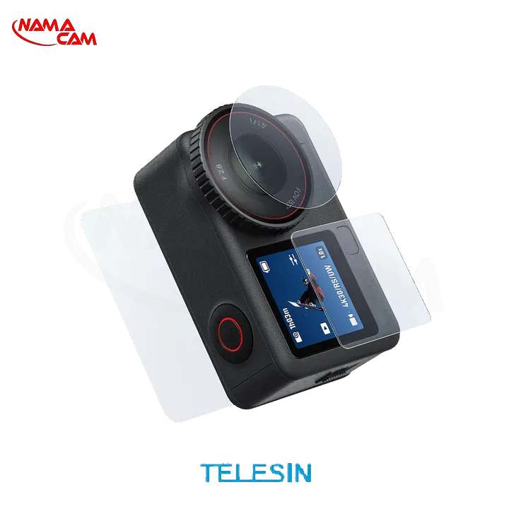 محافظ صفحه و گلس تلسین برای DJI Osmo Action 6/نماکم
