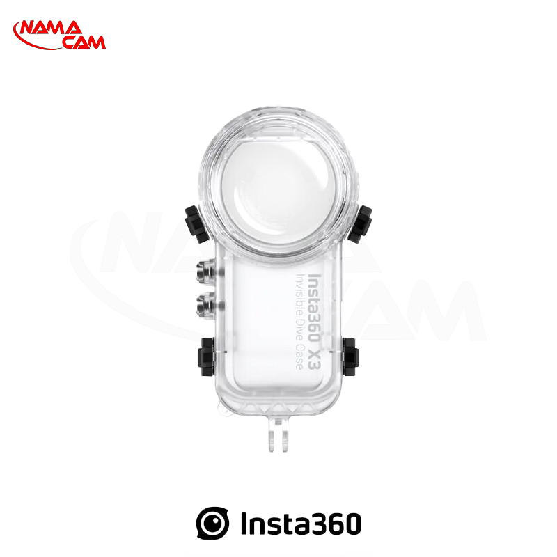 قاب ضد آب اینستا360 ایکس 3 ورژن جدید – کارکرده – Invisible Dive Case for X3